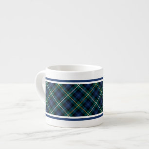 Campbell-Clan-Marine-BlauScottishTartan Espressotasse