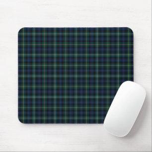 Campbell Clan Tartan Navy Blue Kariert Mousepad