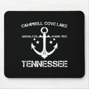 Campbell Cove Lake Tennessee Lustiges Angeln Campi Mousepad