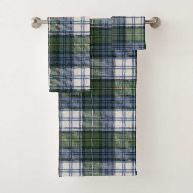 Campbell Dress Ancient Tartan Badhandtuch Set (Insitu)