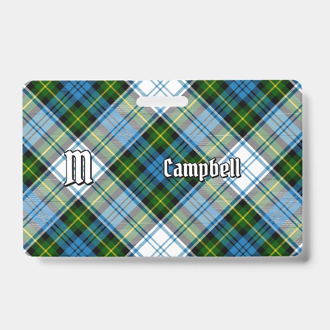 Campbell Dress Tartan Ausweis (Vorderseite)