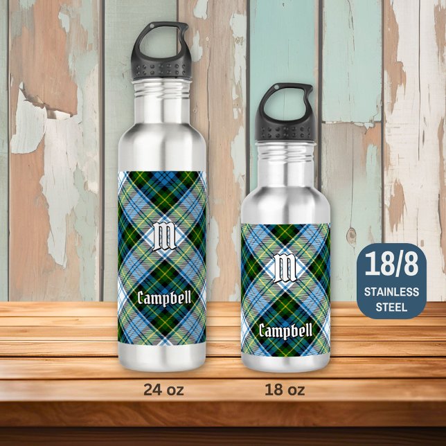 Campbell Dress Tartan Edelstahlflasche (Von Creator hochgeladen)