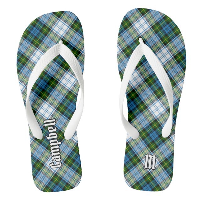 Campbell Dress Tartan Flip Flops (Fußbett)