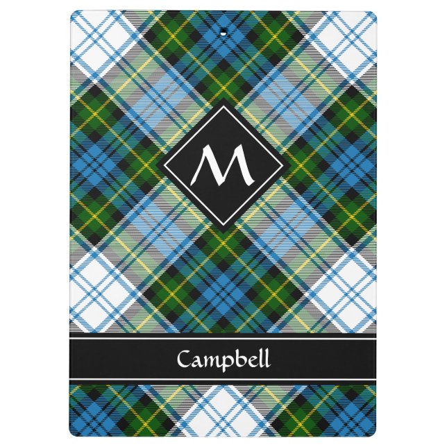 Campbell Dress Tartan Klemmbrett (Rückseite)