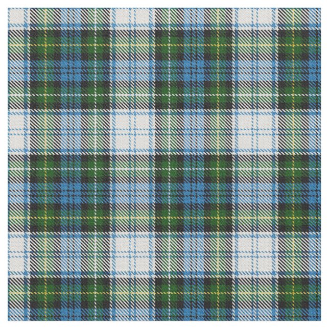 Campbell Dress Tartan Stoff (Nahaufnahme)