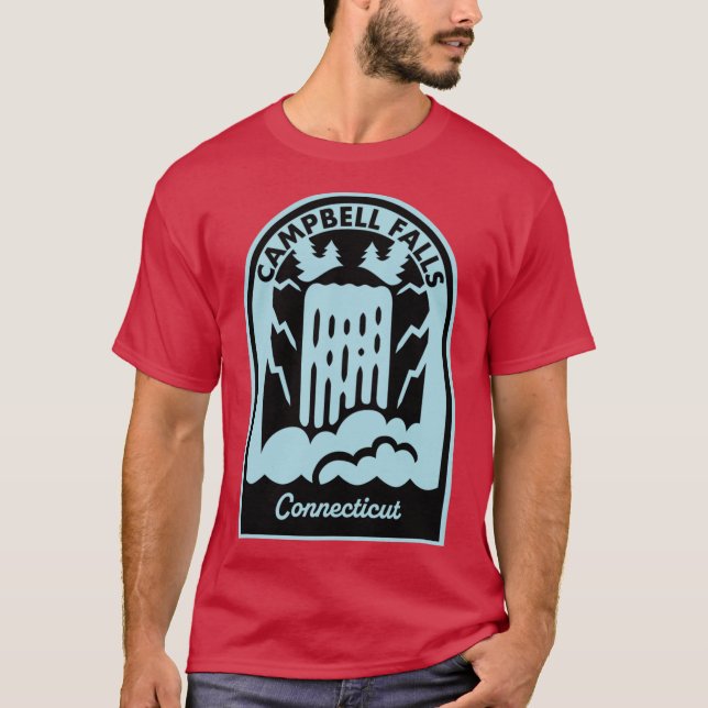 Campbell Falls Connecticut T-Shirt (Vorderseite)