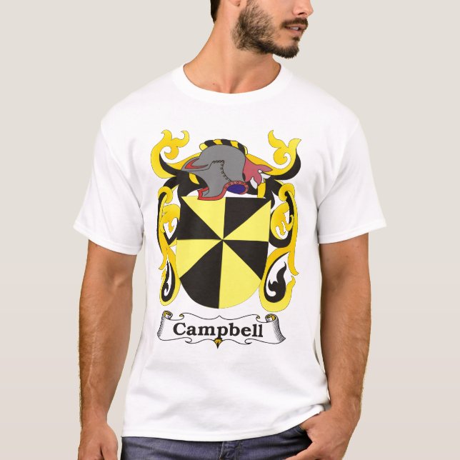 Campbell-Familien-Wappen T - Shirt (Vorderseite)