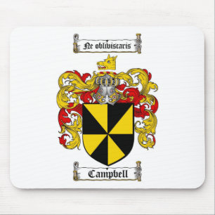 CAMPBELL-FAMILIENWAPPEN - CAMPBELL-WAPPEN MOUSEPAD