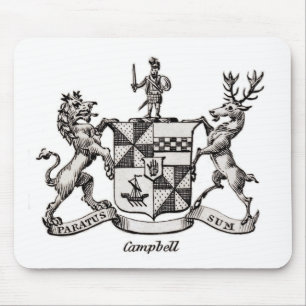 CAMPBELL-FAMILIENWAPPEN MOUSEPAD