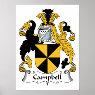 Campbell Familienwappen Poster