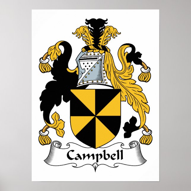 Campbell Familienwappen Poster (Vorne)