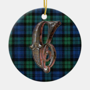 Campbell Kariert Monogram Ornament