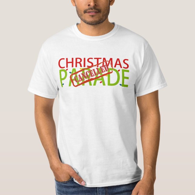 Campbell Law Observer Writer behauptet Christmas P T-Shirt (Vorderseite)