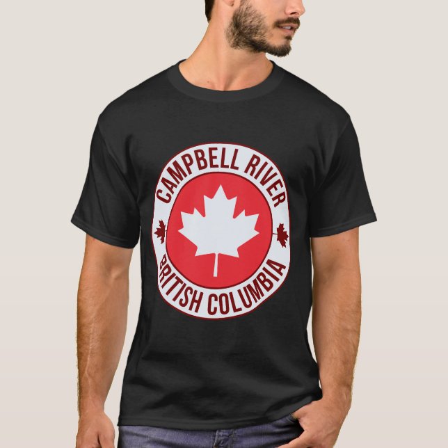 Campbell River, Kanada Stadt T-Shirt | Reise & Zuh (Vorderseite)