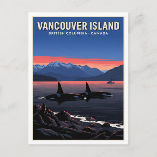 Campbell River und Discovery Passage Kanada Reise Postkarte
