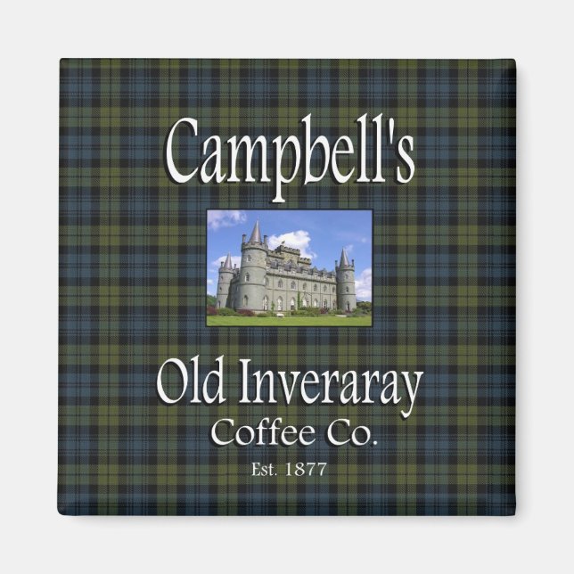 Campbell’s Old Inveraray Coffee Co. Magnet (Vorne)
