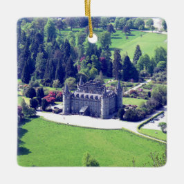 Campbell Scottish Clan Inveraray Burg Weihnachten Keramikornament