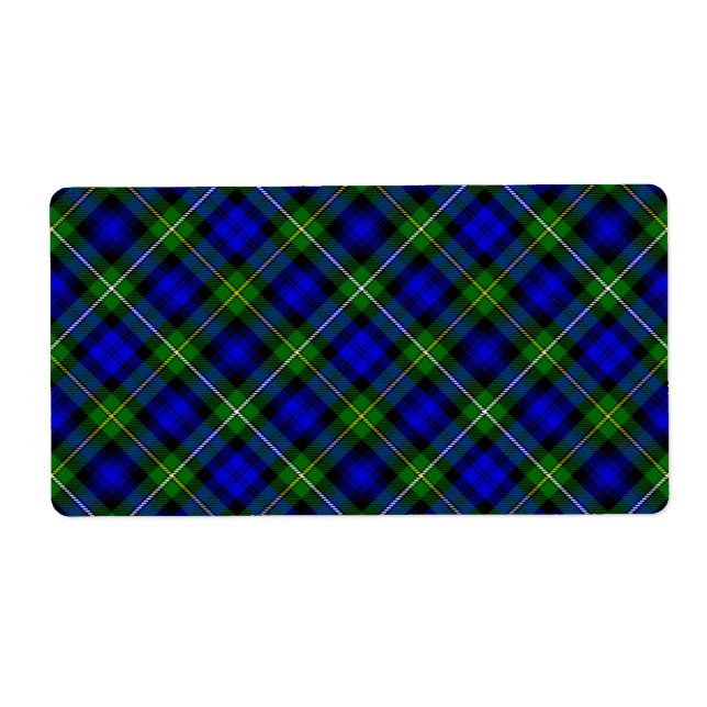 Campbell Tartan Blau kariert (Vorne)