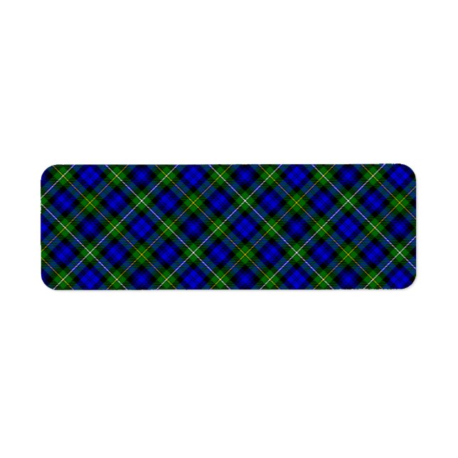 Campbell Tartan Blau kariert (Vorne)
