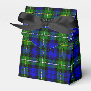 Campbell Tartan Blau kariert Geschenkschachtel