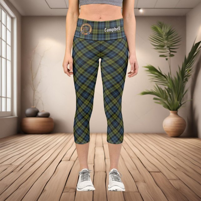 Campbell Tartan Capri Leggings (Von Creator hochgeladen)
