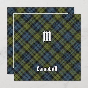 Campbell Tartan Einladung