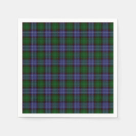 Campbell Tartan Green Kariert Serviette