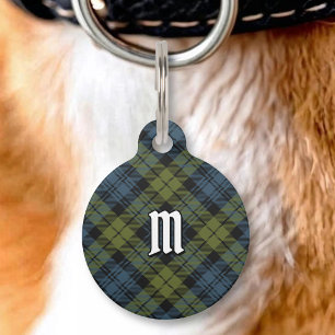 Campbell-Tartan-Hundeanhänger Haustiermarke