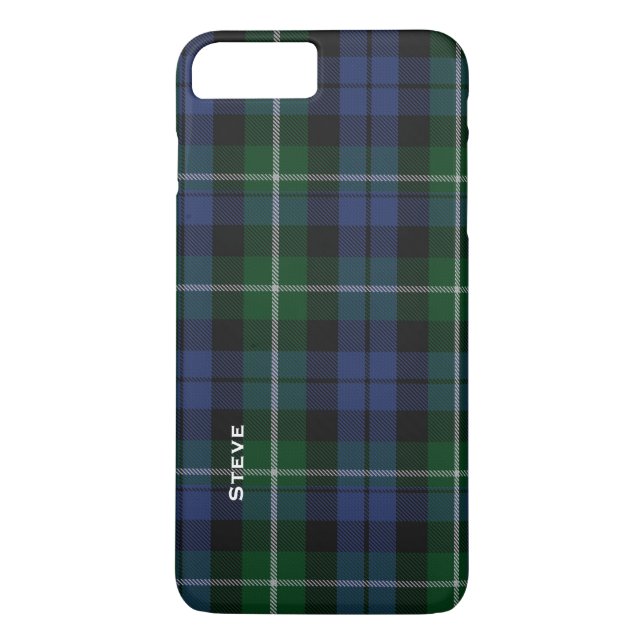 Campbell Tartan Kariertes iPhone 7 Plus Fall Case-Mate iPhone Hülle (Rückseite)