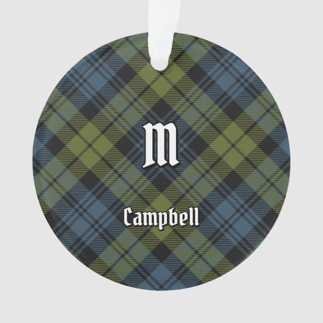 Campbell Tartan Ornament (Vorderseite)
