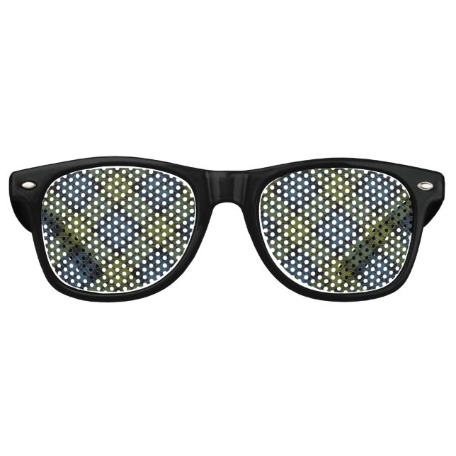Campbell Tartan Retro Sonnenbrille (Vorderseite)