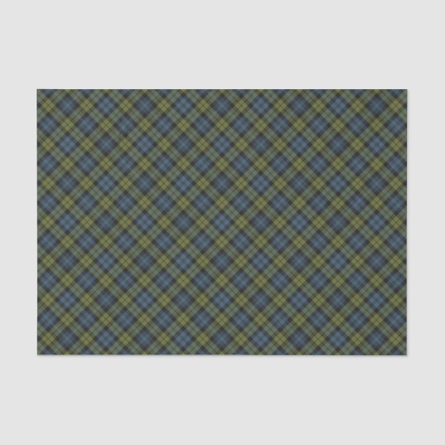 Campbell Tartan Tissue Paper Seidenpapier (Vorderseite)