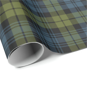 Campbell Tartan Wrapping Paper Geschenkpapier