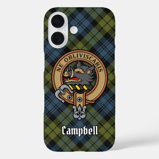 Campbell Wappen Case-Mate iPhone Hülle (Rückseite)