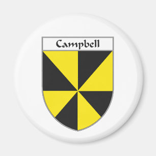 Campbell-Wappen/Familienwappen Magnet