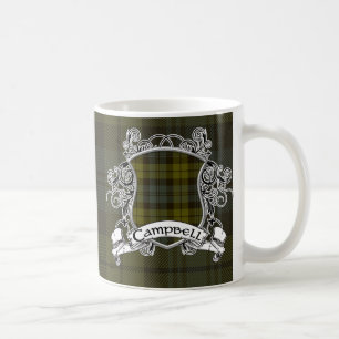 Campbelltartan-Schild Tasse