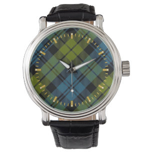Campbelltartan-Uhr Armbanduhr
