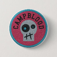 CampBlood Skully Verdienst-Abzeichen-Knopf
