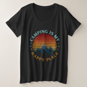 CAMPEN IST MEIN GLÜCKSORT GROßE GRÖßE T-Shirt