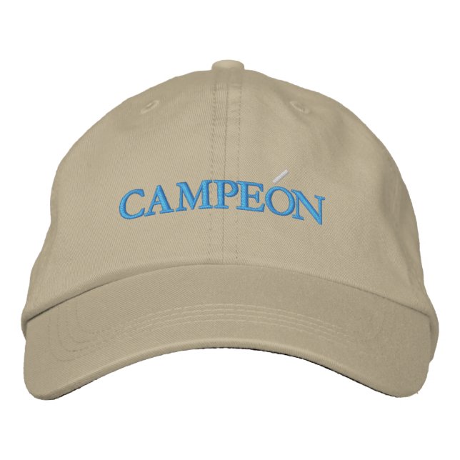 CAMPEON EMBROIDERIERTE BASEBALL-GAP BESTICKTE BASEBALLKAPPE (Vorderseite)