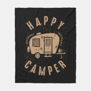 Camper Adventure Fleecedecke