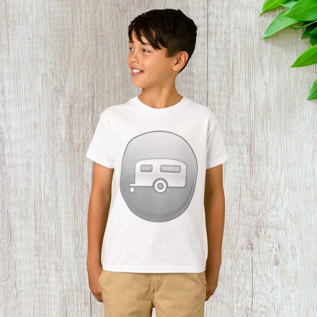 Camper-Anhänger T-Shirt (Von Creator hochgeladen)