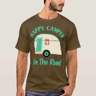 Camper auf dem Road Funny Camping T-Shirt