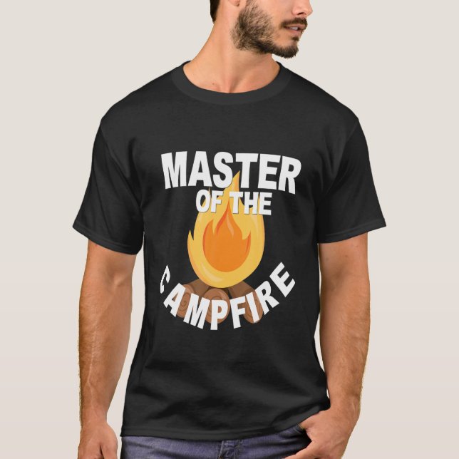 Camper-Camper-Meister des Campings D T-Shirt (Vorderseite)