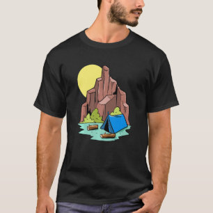 Camper Campingplatz Zelt Camping im Freien T-Shirt
