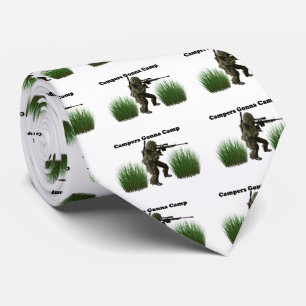 Camper, die gehen zu kampieren krawatte