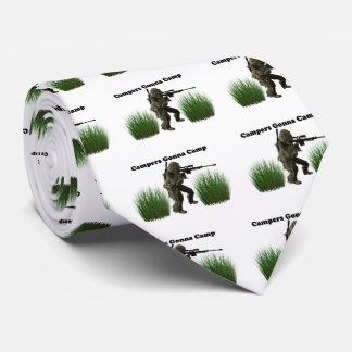 Camper, die gehen zu kampieren krawatte