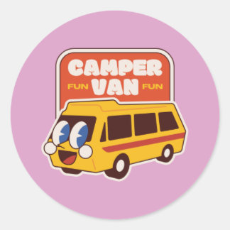 Camper Fun Van Sticker