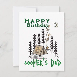Camper Geburtstag Karte
