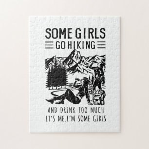 Camper-Geschenk   Einige Mädchen gehen zum Geburts Puzzle